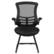 Alt View 11. Alamont Home - Kelista Contemporary Mesh Side Chair - Upholstered - Black Mesh.