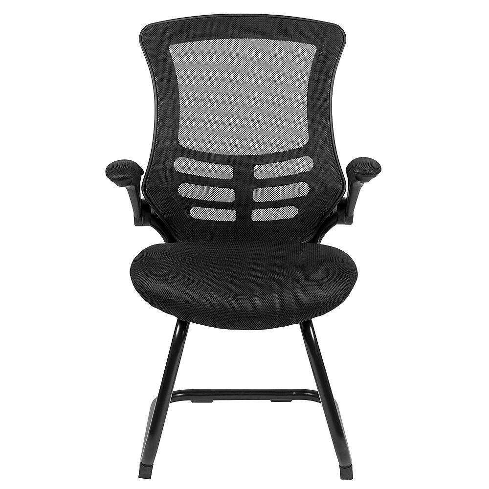 Alt View 11. Alamont Home - Kelista  Contemporary Mesh Side Chair - Upholstered - Black Mesh.