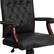 Alt View 15. Alamont Home - Martha Washington Traditional Leather/Faux Leather Executive Swivel Office Chair - Black LeatherSoft.
