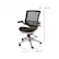Alt View 13. Alamont Home - Warfield Modern Mesh Executive Swivel Office Chair - Black Mesh/Graphite Silver Frame.