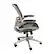 Alt View 16. Alamont Home - Warfield Modern Mesh Executive Swivel Office Chair - Black Mesh/Graphite Silver Frame.