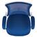 Alt View 17. Alamont Home - Kelista Contemporary Mesh Swivel Office Chair - Blue Mesh/White Frame.