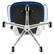 Alt View 18. Alamont Home - Kelista Contemporary Mesh Swivel Office Chair - Blue Mesh/White Frame.