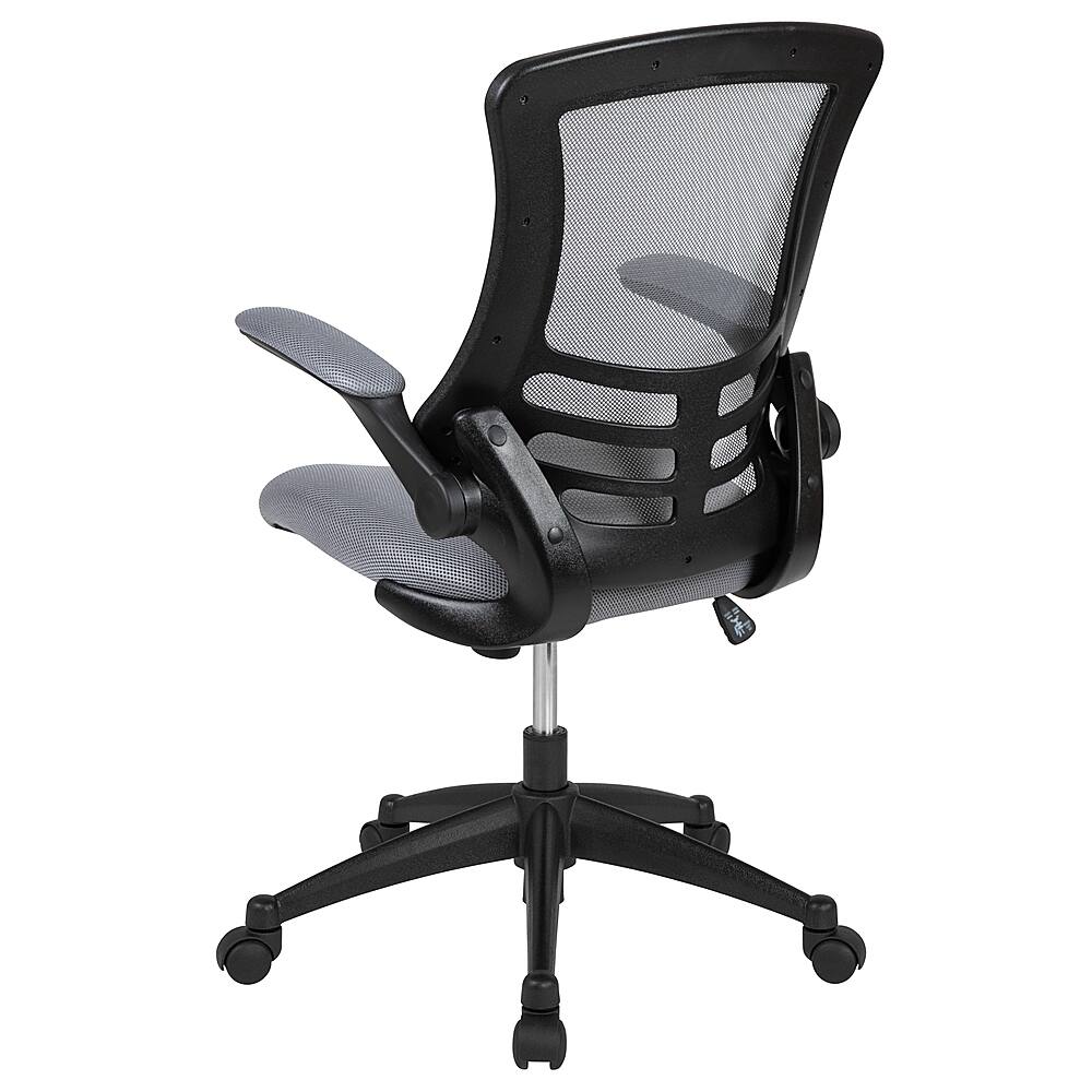 Alt View 14. Alamont Home - Kelista Contemporary Mesh Swivel Office Chair - Dark Gray Mesh.