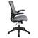Alt View 16. Alamont Home - Kelista Contemporary Mesh Swivel Office Chair - Dark Gray Mesh.