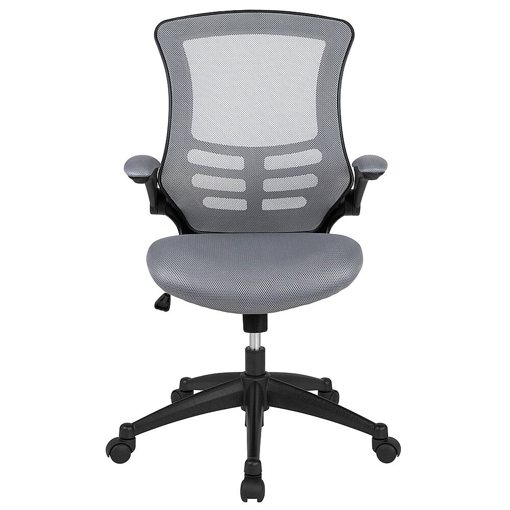 Alt View 11. Alamont Home - Kelista Contemporary Mesh Swivel Office Chair - Dark Gray Mesh.