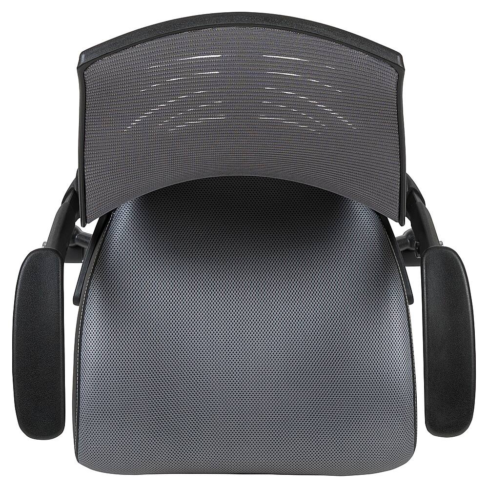Alt View 17. Alamont Home - Kale Contemporary Mesh Drafting Stool - Dark Gray.