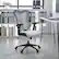 Alt View 12. Alamont Home - Kale Contemporary Mesh Executive Swivel Office Chair - White Mesh.