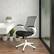 Alt View 12. Alamont Home - Kelista Contemporary Mesh Swivel Office Chair - Black Mesh/White Frame.
