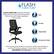 Flash Furniture Flash Furniture High Back Designer Black Mesh Executive Swivel Ergonomic Office Chair with Height Adjustable Flip-Up Arms Safe Durable High-Quality Commercial Grade Commercial grade tested to ensure the safety and durability of our Flash Furniture products. This product conforms with ANSI/BIFMA X5.1 Standard for office chairs.