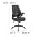 Alt View 13. Alamont Home - Kale Contemporary Mesh Executive Swivel High Back Office Chair - Black.