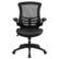Alt View 20. Alamont Home - Kelista Contemporary Leather/Faux Leather Swivel Office Chair - Black LeatherSoft/Mesh.