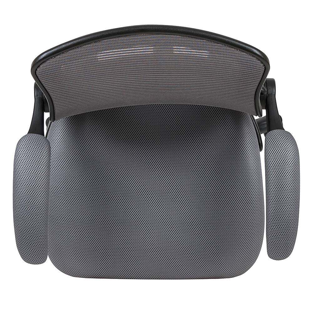 Alt View 20. Alamont Home - Kale Contemporary Mesh Drafting Stool - Dark Gray.