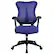 Alt View 11. Alamont Home - Kale Contemporary Mesh Executive Swivel Office Chair - Blue Mesh.