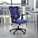 Alt View 12. Alamont Home - Kale Contemporary Mesh Executive Swivel Office Chair - Blue Mesh.