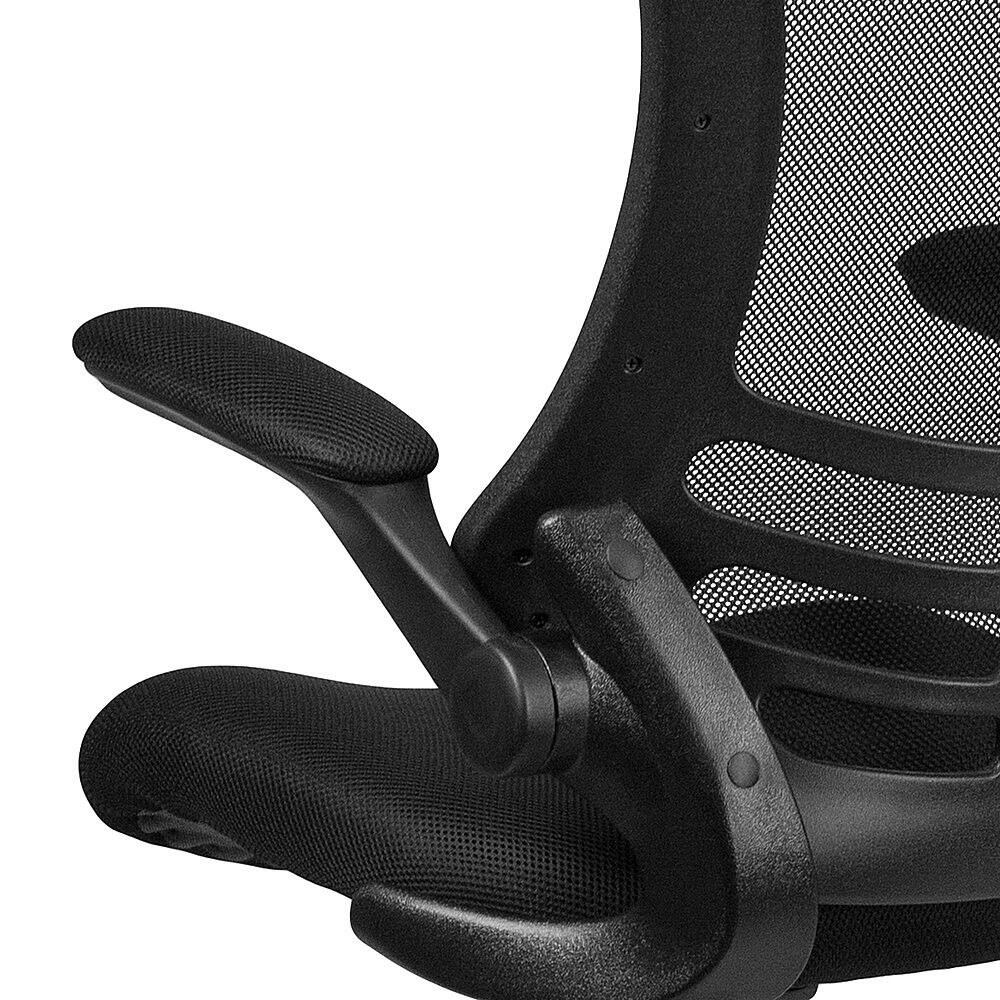 Alt View 17. Alamont Home - Kelista Contemporary Mesh Drafting Stool - Black.