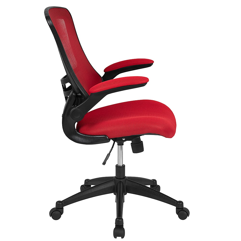 Alt View 16. Alamont Home - Kelista Contemporary Mesh Swivel Office Chair - Red Mesh.