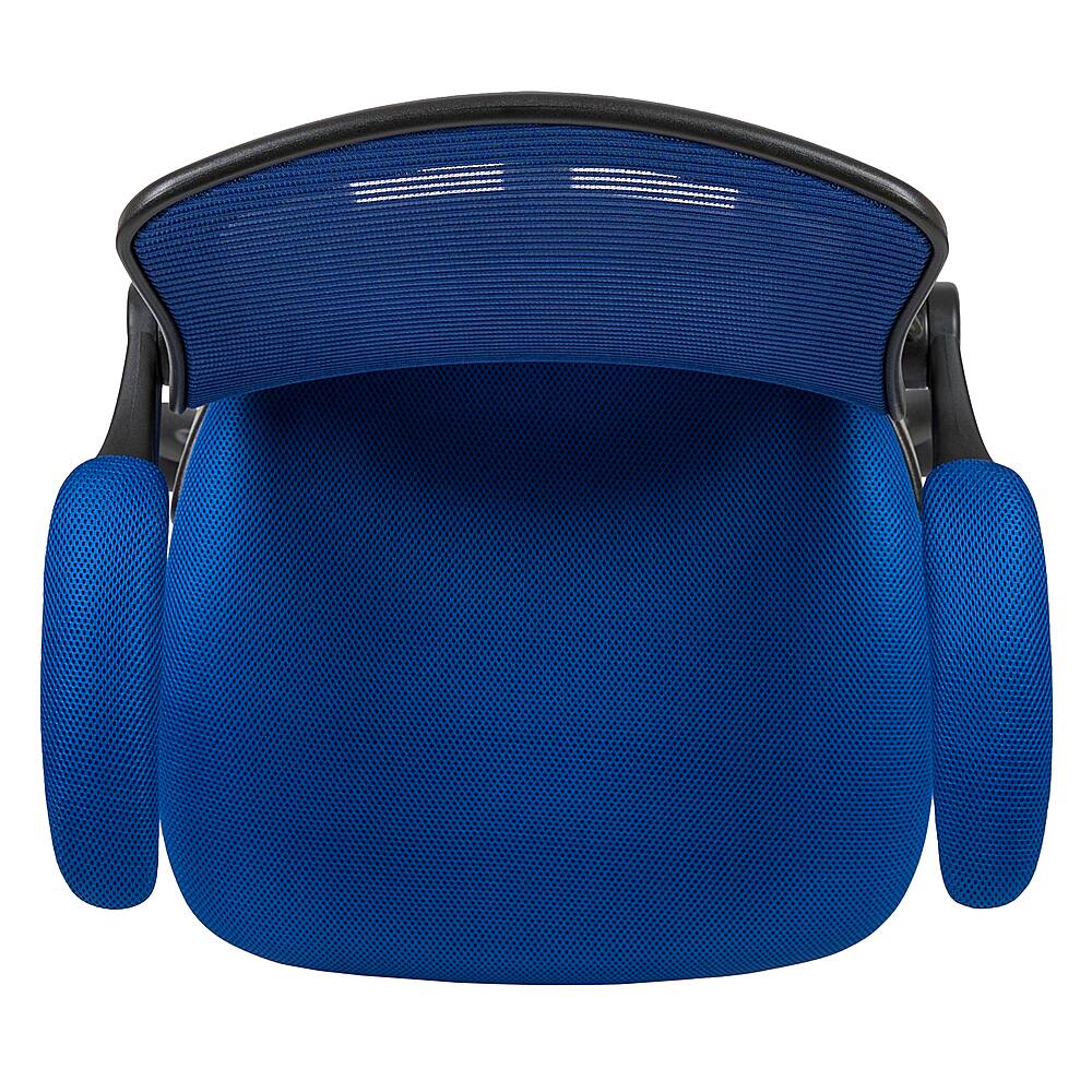 Alt View 20. Alamont Home - Kale Contemporary Mesh Drafting Stool - Blue.