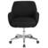 Alt View 11. Alamont Home - Rochelle Home and Office Upholstered Mid-Back Molded Frame Chair in Black Fabric - Black Fabric.