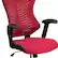 Alt View 17. Alamont Home - Kale Contemporary Mesh Executive Swivel Office Chair - Burgundy Mesh.