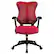 Alt View 11. Alamont Home - Kale Contemporary Mesh Executive Swivel Office Chair - Burgundy Mesh.