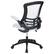 Alt View 14. Alamont Home - Kelista Contemporary Mesh Swivel Office Chair - White Mesh.