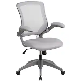 Alamont Home - Kale Contemporary Mesh Swivel Office Chair - Gray