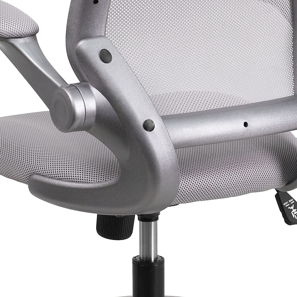 Alt View 15. Alamont Home - Kale Contemporary Mesh Swivel Office Chair - Gray.