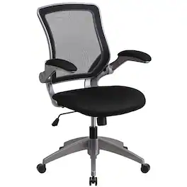 Alamont Home - Kale Contemporary Mesh Swivel Office Chair - Black