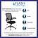 Flash Furniture Flash Furniture Mid-Back Black Mesh Swivel Ergonomic Task Office Chair with Gray Frame and Flip-Up Arms Safe Durable High-Quality Commercial Grade Commercial grade tested to ensure the safety and durability of our Flash Furniture products. This product conforms with ANSI/BIFMA X5.1 Standard for office chairs.
