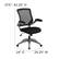 Alt View 13. Alamont Home - Kale Contemporary Mesh Swivel Office Chair - Black.