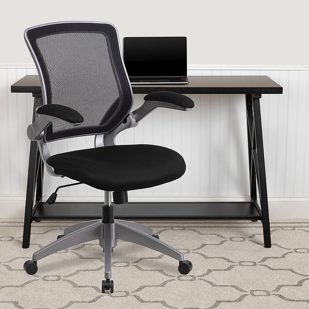 Alt View 12. Alamont Home - Kale Contemporary Mesh Swivel Office Chair - Black.