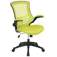 Alamont Home - Kelista Contemporary Mesh Swivel Office Chair - Green Mesh - Front_Zoom