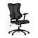 Front. Alamont Home - Kale Contemporary Mesh Executive Swivel Office Chair - Black Mesh.
