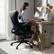 Alt View 15. Alamont Home - Kale Contemporary Mesh Executive Swivel Office Chair - Black Mesh.