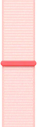Angle. Apple - 41mm Sport Loop - Light Pink.