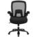 Alt View 23. Alamont Home - Hercules Contemporary Mesh Big & Tall Swivel Office Chair Adjustable Lumbar - Black Fabric/Mesh.