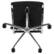 Alt View 18. Alamont Home - Hansel Contemporary Leather/Faux Leather Ribbed Executive Swivel Mid-Back Office Chair - Black.