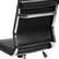 Alt View 19. Alamont Home - Hansel Contemporary Leather/Faux Leather Ribbed Executive Swivel Mid-Back Office Chair - Black.