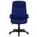 Alt View 11. Alamont Home - Contemporary Fabric Executive Swivel Office Chair - Navy Blue.