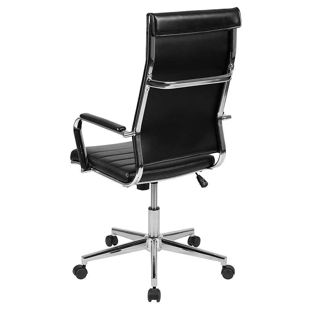 La-Z-Boy Sutherland Office Chair with Padded Arms, Jet Black