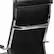 Alt View 19. Alamont Home - Hansel Contemporary Leather/Faux Leather Executive Swivel Ribbed High Back Office Chair - Black.