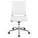 Alt View 11. Alamont Home - Hansel Contemporary Leather/Faux Leather Ribbed Executive Swivel Mid-Back Office Chair - White.