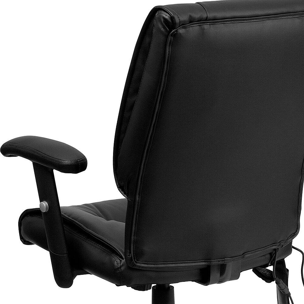 Alamont Home Laverne Contemporary Leather/Faux Leather Swivel Office