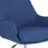 Alt View Zoom 15. Flash Furniture - Rochelle Home and Office Upholstered Mid-Back Molded Frame Chair in - Blue Fabric.