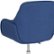 Alt View Zoom 17. Flash Furniture - Rochelle Home and Office Upholstered Mid-Back Molded Frame Chair in - Blue Fabric.