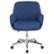 Alt View Zoom 11. Flash Furniture - Rochelle Home and Office Upholstered Mid-Back Molded Frame Chair in - Blue Fabric.