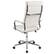 Alt View 14. Alamont Home - Hansel Contemporary Leather/Faux Leather Panel Executive Swivel High Back Office Chair - White.
