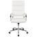 Alt View 11. Alamont Home - Hansel Contemporary Leather/Faux Leather Panel Executive Swivel High Back Office Chair - White.