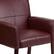 Alt View 17. Alamont Home - Taylor Contemporary Leather/Faux Leather Side Chair - Upholstered - Burgundy.